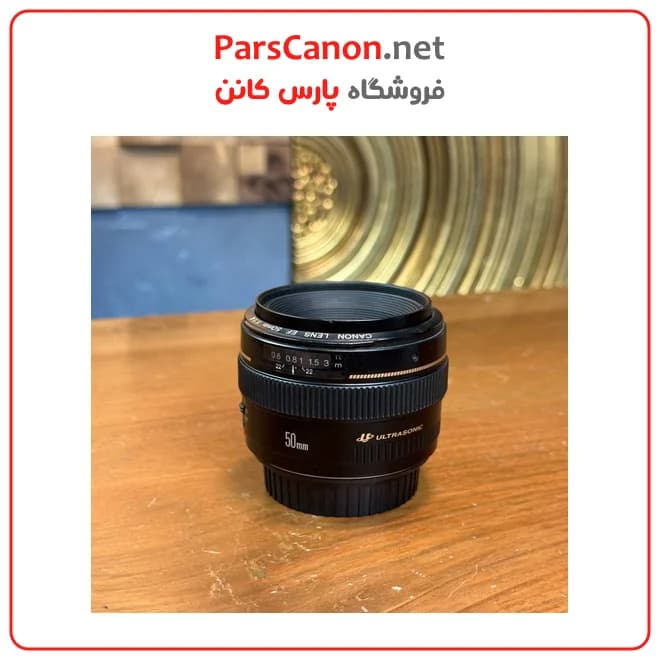 لنز پرایم کانن Canon EF 50mm F/1.4 USM – دست دوم — تصویر ۳