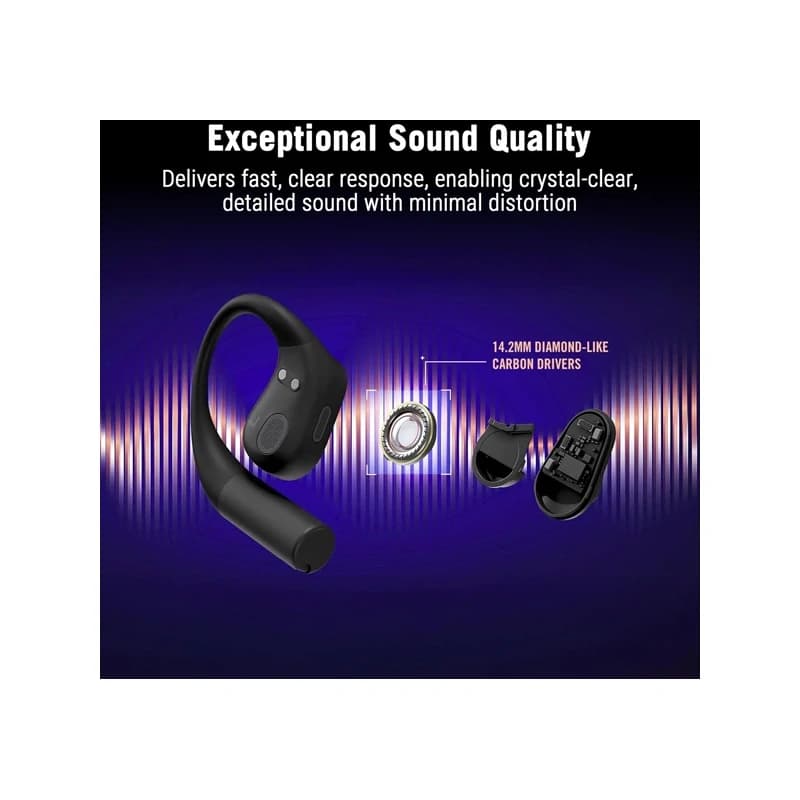 ایرباد گیمینگ بی‌سیم ایسوس O701 ROG CETRA OPEN WIRELESS/BLK 90YH0450-BTUA00 — تصویر ۱۲