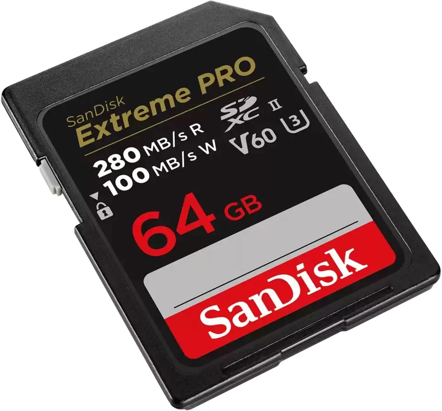 کارت حافظه سندیسک SanDisk64 GB Extreme PRO UHS-II SDXC 280MB/S — تصویر ۳