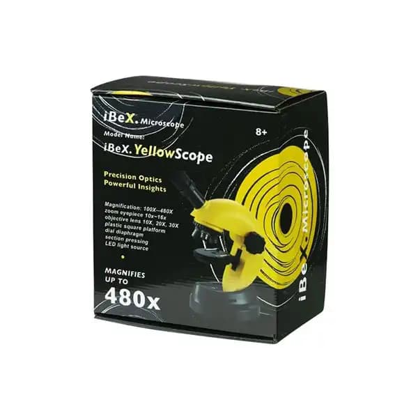 میکروسکوپ دانش‌آموزی آیبکس مدل YellowScope 480x — تصویر ۵
