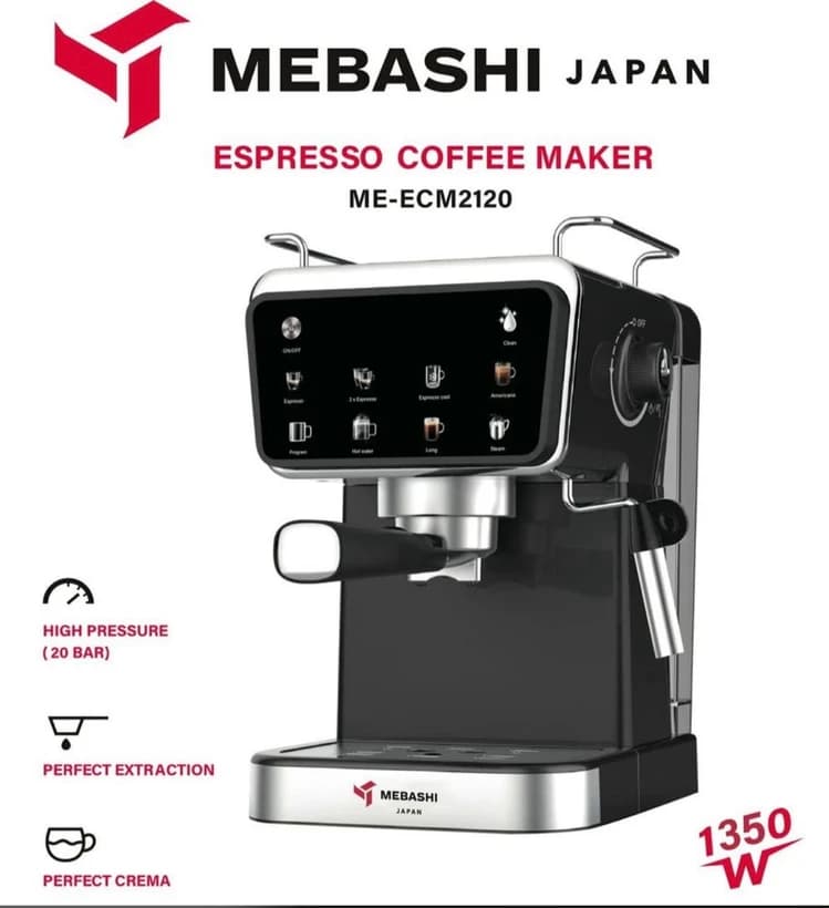 اسپرسوساز مباشی مدل ME-ECM2120 — تصویر ۴