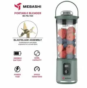 شیکر قابل حمل مباشی مدل ME-PBL7000 — تصویر ۳