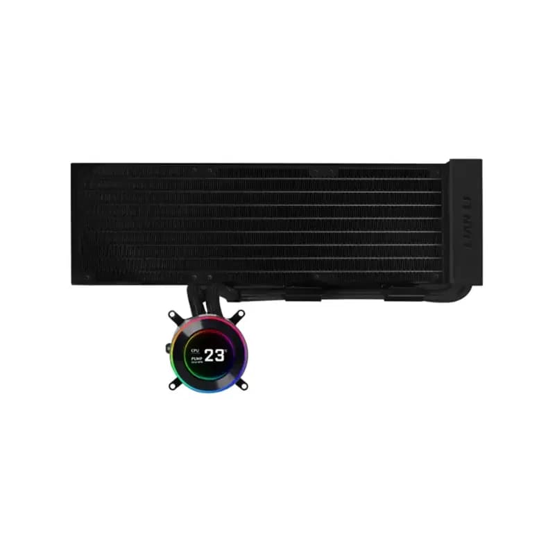 خنک کننده مایع پردازنده لیان لی مدل HydroShift II LCD-C 360TL Black — تصویر ۴