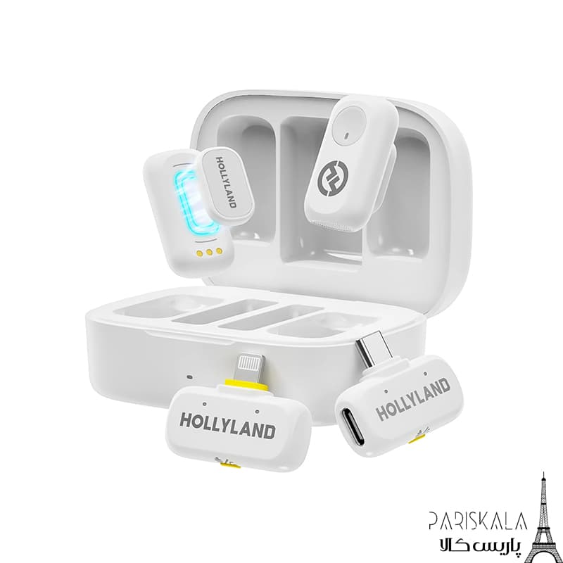میکروفون بی سیم هالی لند Hollyland LARK A1 Combo — تصویر ۵