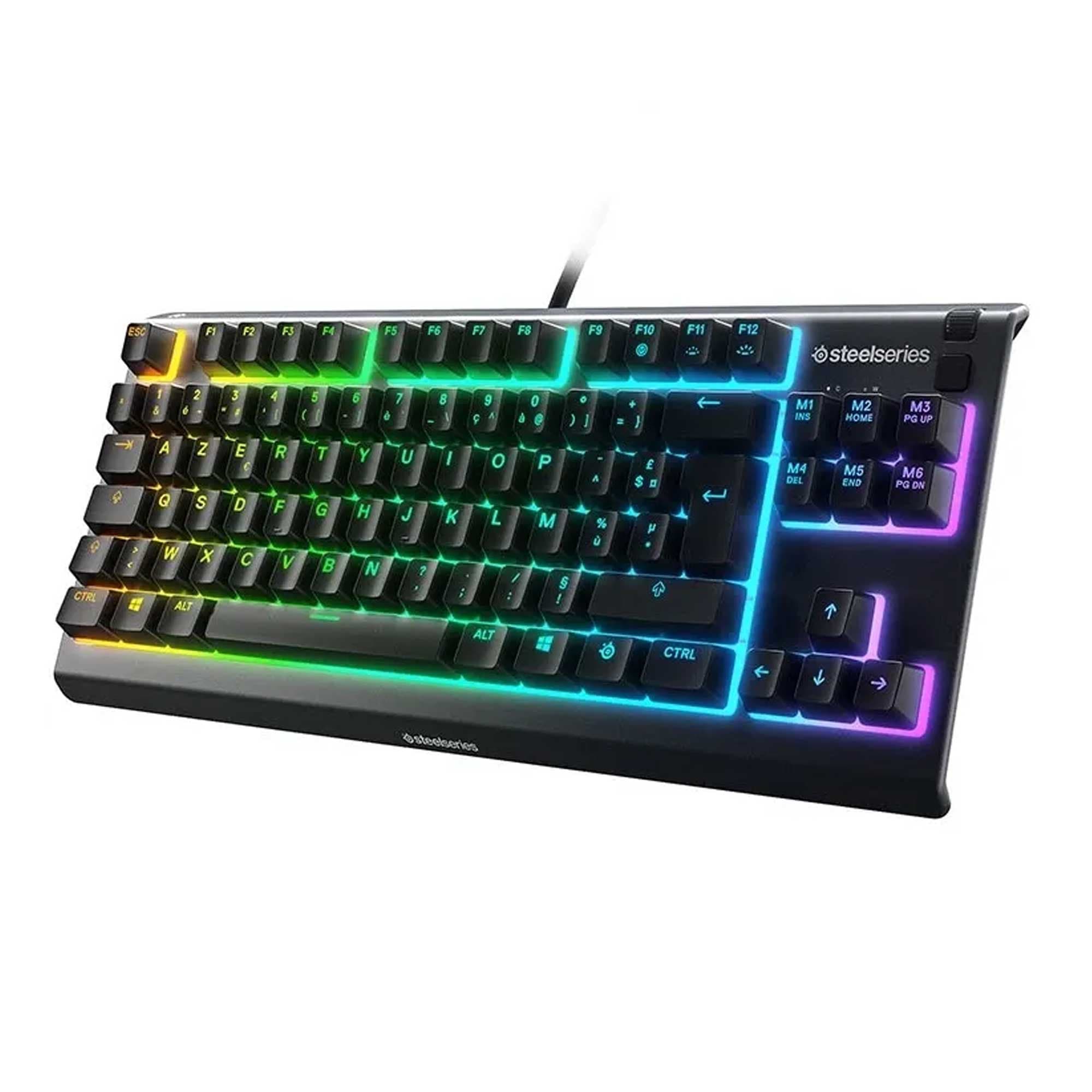کیبورد گیمینگ استیل سریز مدل Apex 3 TKL White — تصویر ۵