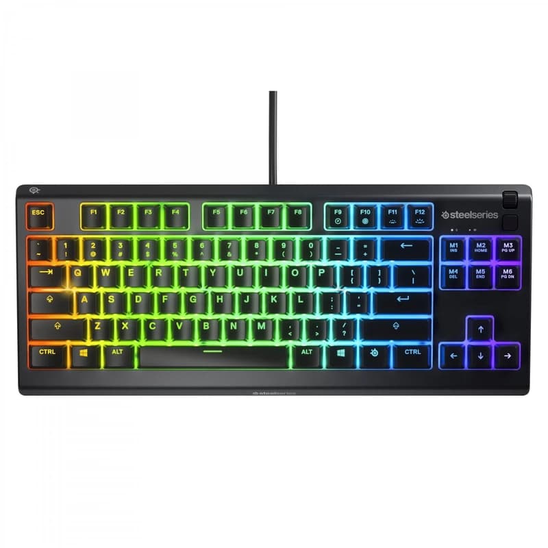 کیبورد گیمینگ استیل سریز مدل Apex 3 TKL Black — تصویر ۲