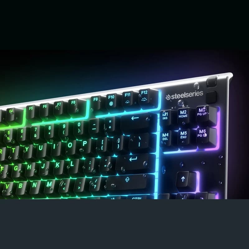 کیبورد گیمینگ استیل سریز مدل Apex 3 TKL Black — تصویر ۴