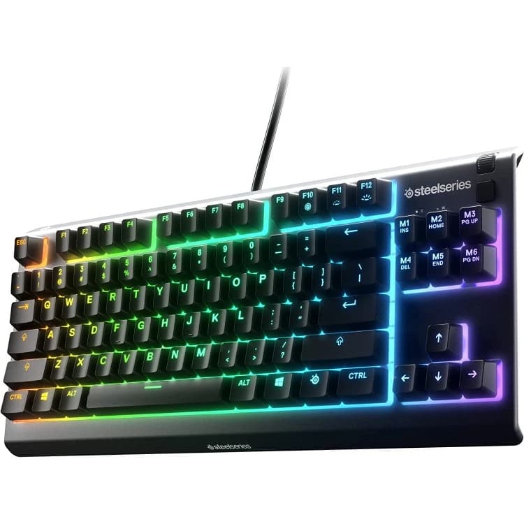 کیبورد گیمینگ استیل سریز مدل Apex 3 TKL Black — تصویر ۹