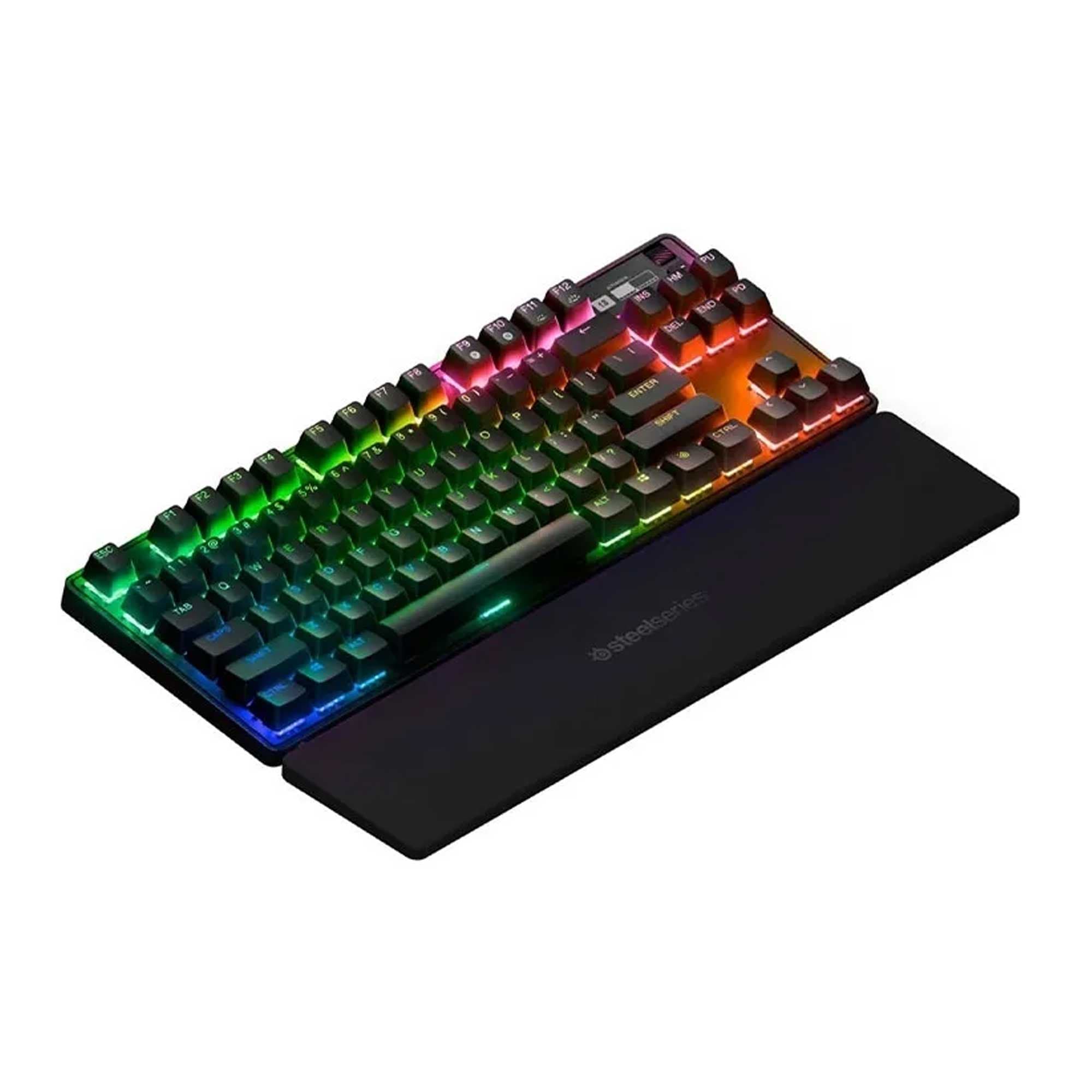 کیبورد گیمینگ بی‌سیم استیل سریز مدل Apex Pro TKL Wireless 2023 — تصویر ۵