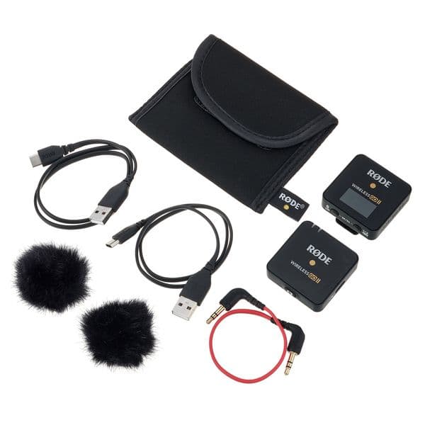 میکروفن رود گو 2 تک فرستنده Rode Wireless GO II Single- دست دوم در حد تست — تصویر ۳