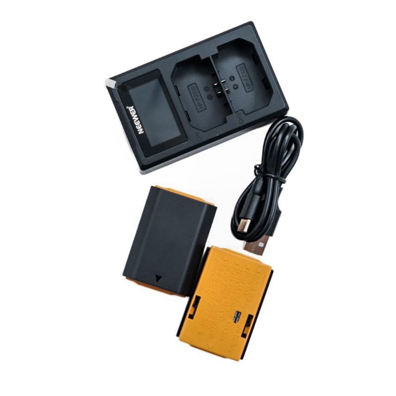 شارژر مانیتور دار دوتایی و باتری نیور Neewer NP-FZ100 Dual battery monitor charger — تصویر ۲