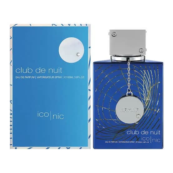 عطر و ادکلن مردانه آرماف کلاب د نویت بلو آیکونیک ادوپرفیوم ARMAF CLUB DE NUIT BLUE ICONIC EDP FOR MEN — تصویر ۵