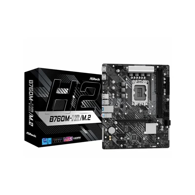 مادربرد ازراک B760M-H2/M.2 DDR5 — تصویر ۲