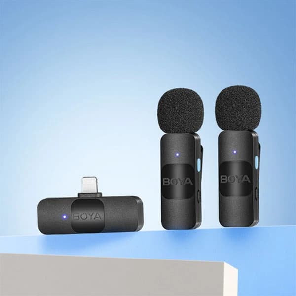 میکروفون بی سیم بویا BOYA BY-V2 برای آیفون — تصویر ۶