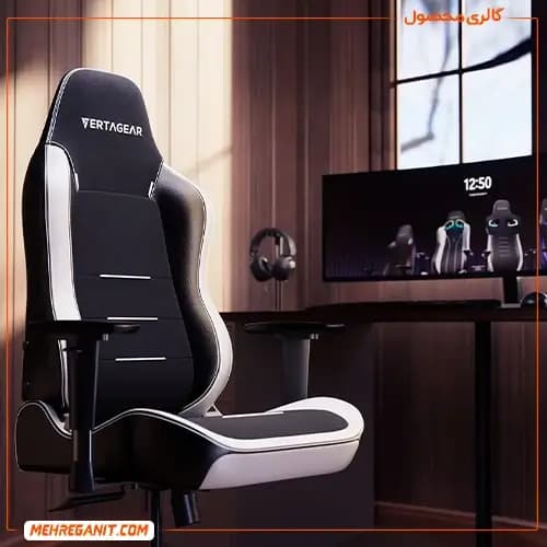 صندلی گیمینگ ورتاگیر SL3800 Black White — تصویر ۷