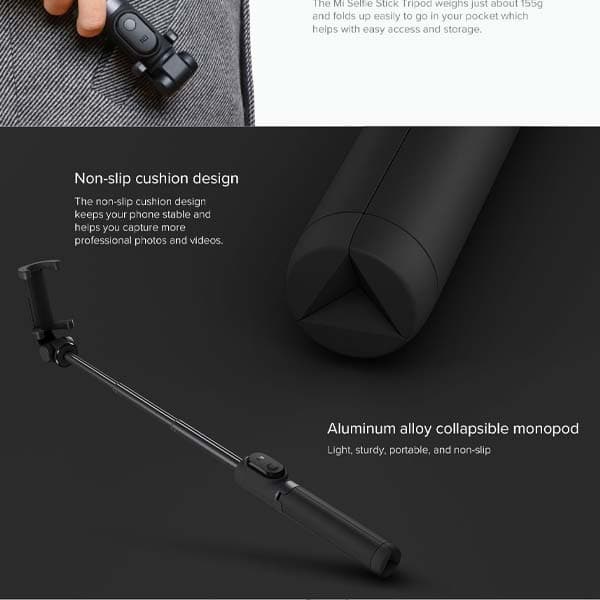 مونوپاد سه پایه شیائومی مدل Mi Selfie Stick XMZPG01YM — تصویر ۴