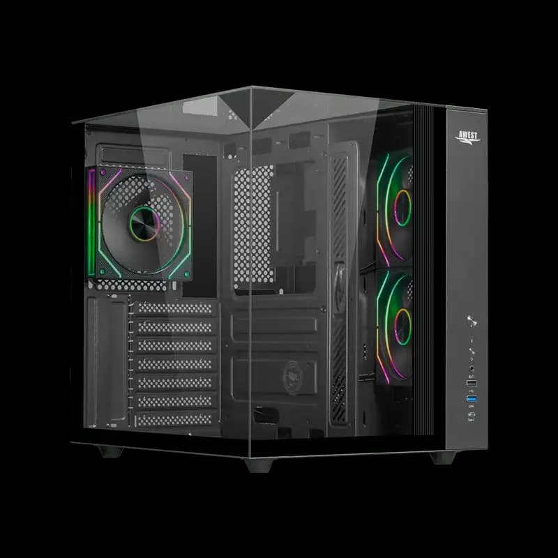 کیس گیمینگ اوست AQ-15TG-B