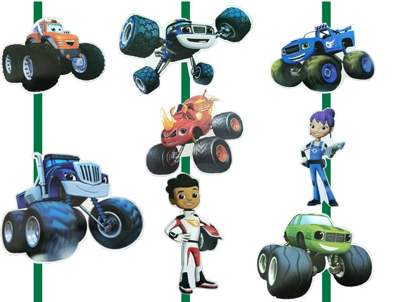 آویز تم تولد بلیز ( 8 تکه )