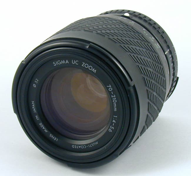 لنز سیگما آنالوگ SIGMA 70-210 MICRO UC2 F4-5.6 دست دوم — تصویر ۴