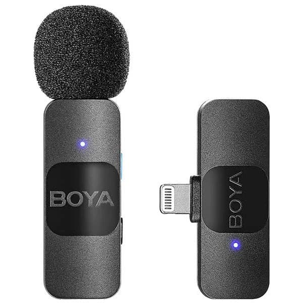 میکروفون بی سیم بویا مدل BOYA BY-V1 برای آیفون — تصویر ۴