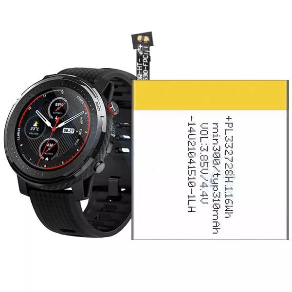 باتری ساعت شیائومی مدل Amazfit 3 3rd A1928