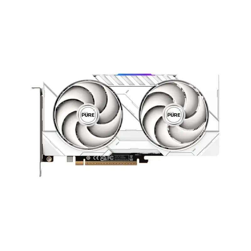 کارت گرافیک سافایر PURE AMD Radeon RX9060 XT OC 16GB GDDR6 — تصویر ۱۱