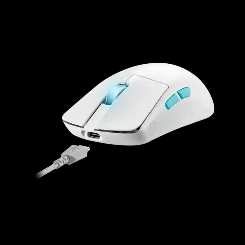 موس بی سیم گیمینگ ایسوس P713 ROG Harpe Ace Aim Lab Edition/WHT — تصویر ۱۰