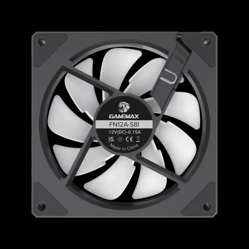 فن کیس گیمینگ گیم مکس FN12A-S8I — تصویر ۵