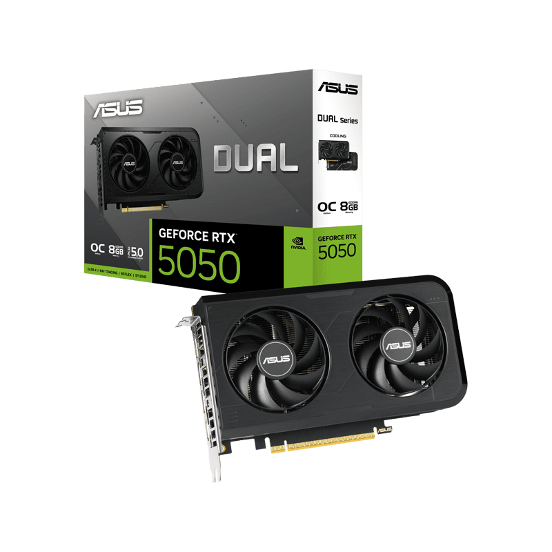 کارت گرافیک ایسوس ASUS Dual RTX 5050 OC 8GB GDDR6