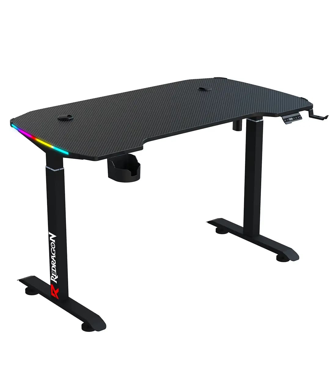 میز گیمینگ موتور دار ردراگون GD-3320-S 120cm RGB — تصویر ۲