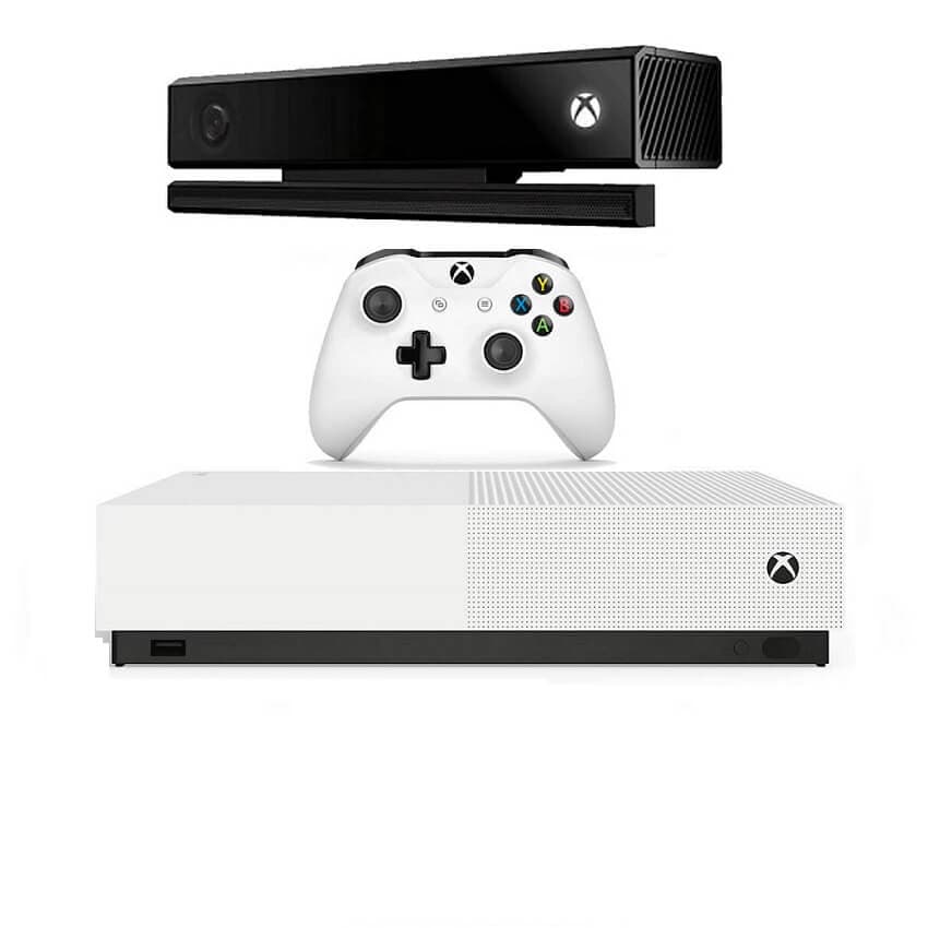 خرید xbox one s دیجیتال همراه با کینکت | ایکس باکس وان اس دیجیتال 1TB با کینکت ریفر