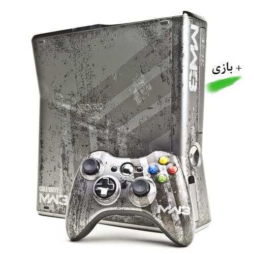 خرید xbox 360 slim باندل mw3 با بازی | قیمت ایکس باکس 360 اسلیم باندل mw3