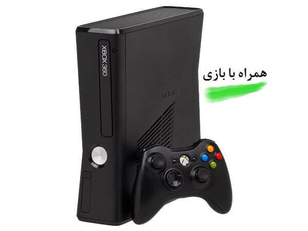 خرید ایکس باکس 360 اسلیم همراه با 100 بازی | قیمت Xbox 360 Slim با بازی ریفر