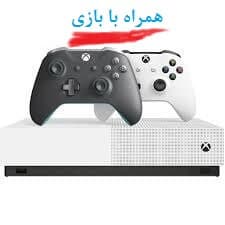 خرید ایکس باکس وان اس 500 گیگ با دو دسته با بازی | قیمت xbox one s دو دسته با بازی ریفر