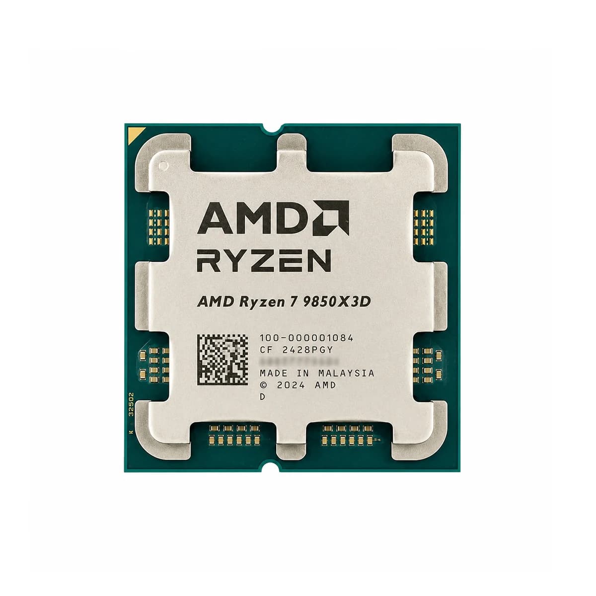 پردازنده ای ام دی CPU AMD RYZEN 7 9850X 3D BOX — تصویر ۲