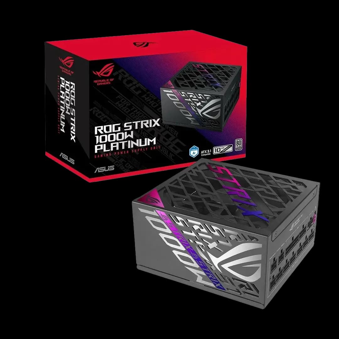 منبع تغذیه کامپیوتر ایسوس ظرفیت 1000 وات POWER ASUS ROG STRIX 1000W PLATINUM