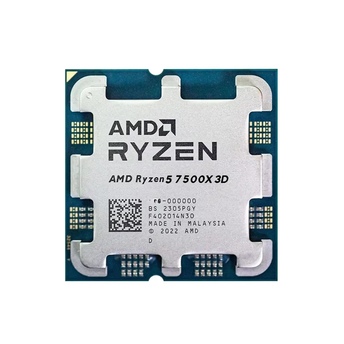 پردازنده ای ام دی CPU AMD RYZEN 5 7500X 3D TRAY — تصویر ۲