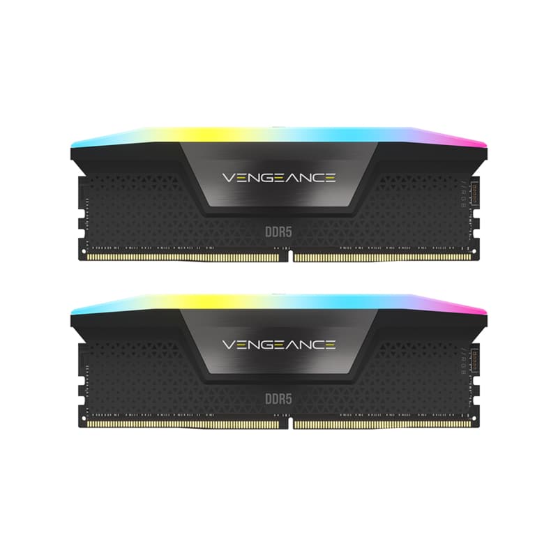 رم کامپیوتر کورسیر RAM CORSAIR VENGEANCE RGB 64GB 5200MHz CL40 DDR5