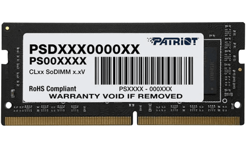 رم لپ تاپ پاتریوت RAM NOTEBOOK PATRIOT Signature Line 16GB 4800 DDR5 CL40