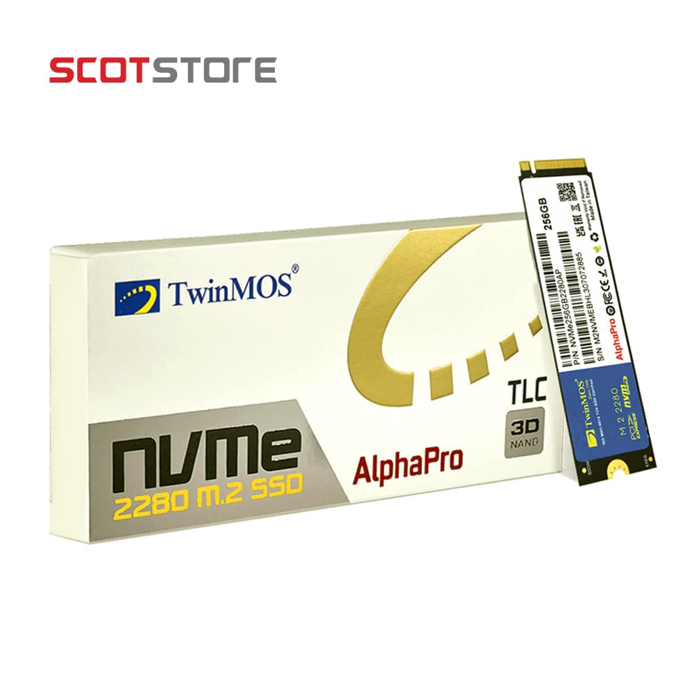 اس اس دی توین موس SSD M.2 TwinMOS AlphaPro 256GB NVME — تصویر ۹