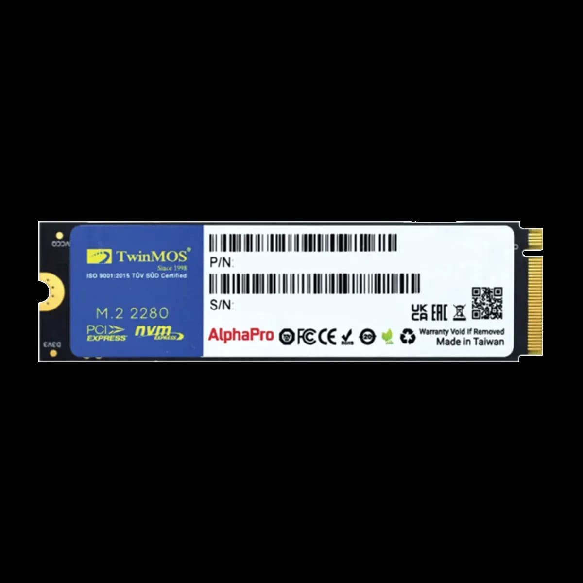 اس اس دی توین موس SSD M.2 TwinMOS AlphaPro 512GB NVME — تصویر ۸