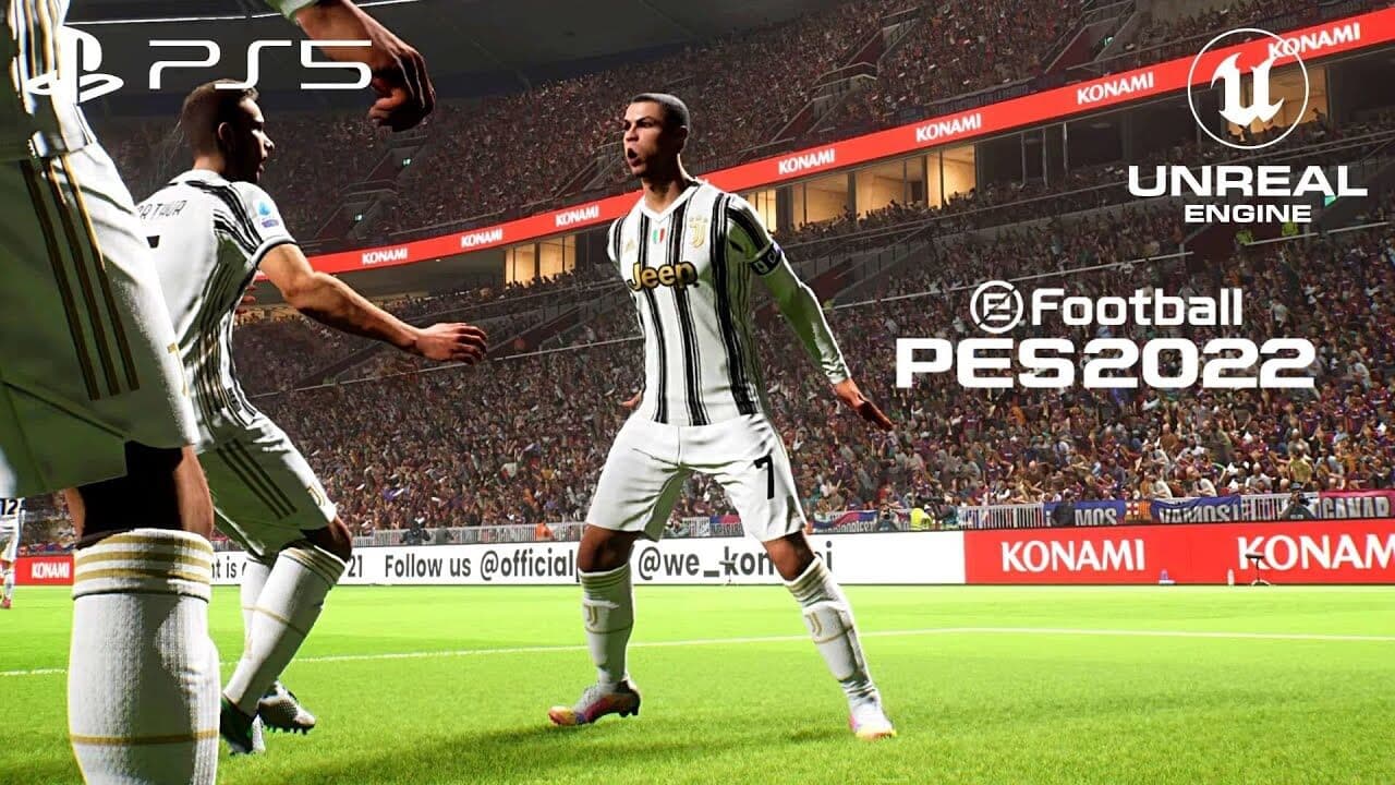 خرید بازی pes 22 برای PS5 | قیمت بازی پس 22 برای ps5 — تصویر ۳