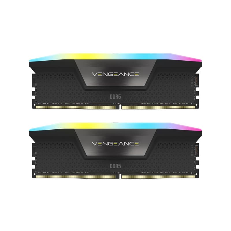 رم کامپیوتر کورسیر RAM CORSAIR VENGEANCE RGB 64GB 6000MHz CL40 DDR5