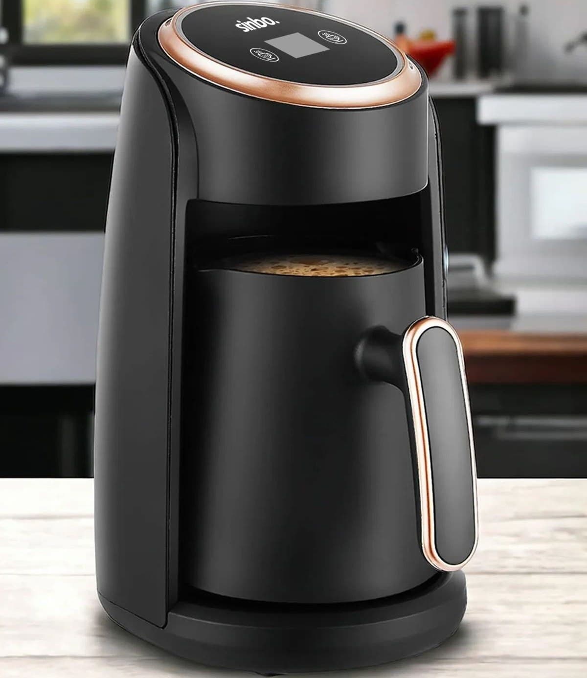 دستگاه قهوه ترک ساز سینبو مدل SCM-2977 — تصویر ۴