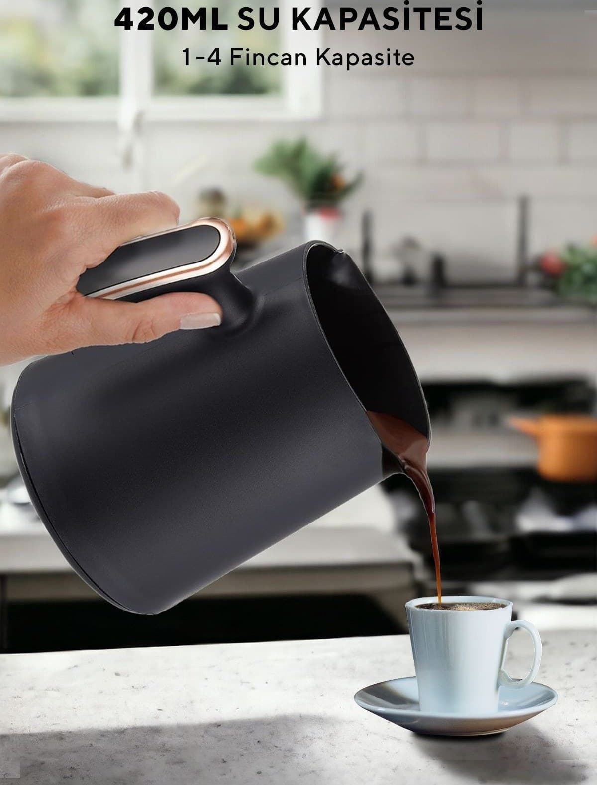دستگاه قهوه ترک ساز سینبو مدل SCM-2977 — تصویر ۵