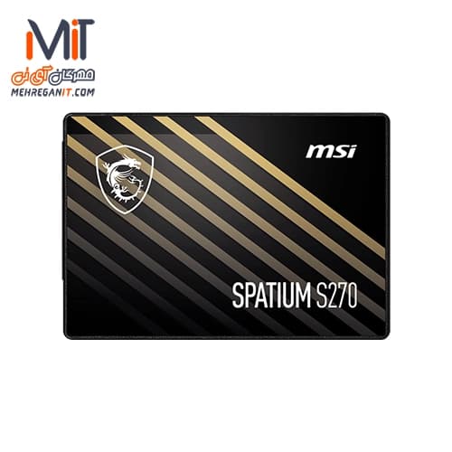 اس اس دی ام اس آی SSD MSI SPATIUM 960GB S270 — تصویر ۳