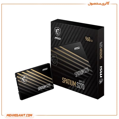 اس اس دی ام اس آی SSD MSI SPATIUM 960GB S270 — تصویر ۷