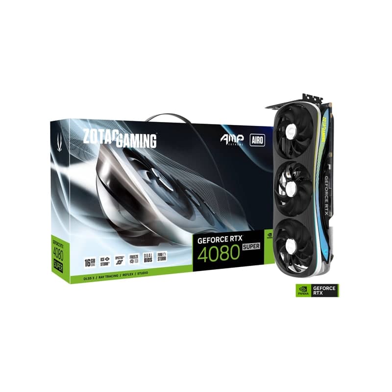 کارت گرافیک زوتاک RTX 4080 SUPER AMP Extreme AIRO 16GB اوپن باکس — تصویر ۲