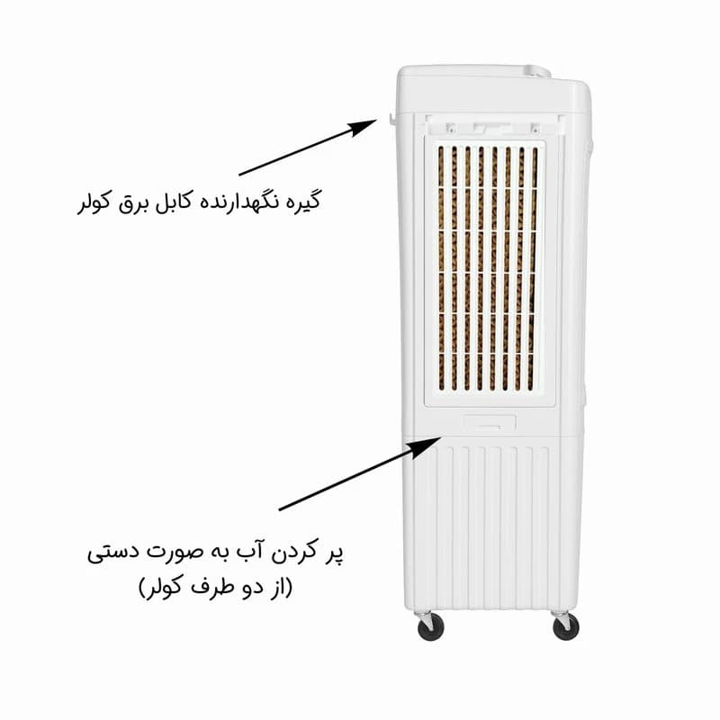 کولر آبی بروات مدل BR24000 — تصویر ۸