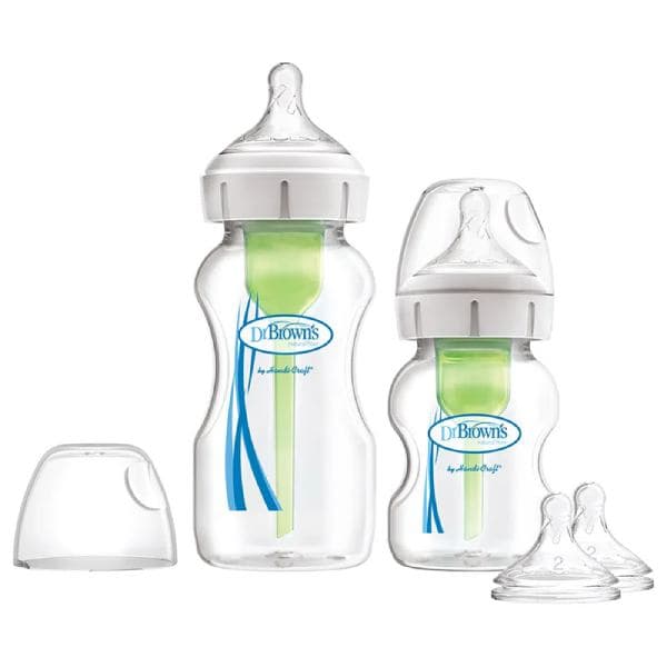 ست شیشه شیر 150 و 270 میلی لیتر دکتر براونز مدل Options+ — تصویر ۳